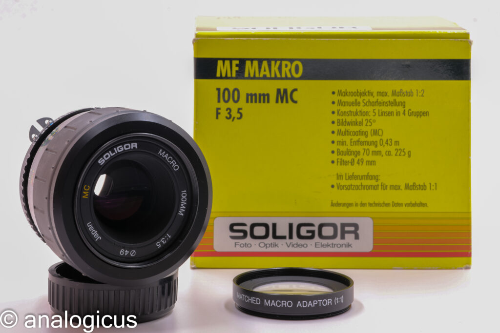 Soligor MF Makro 100 mm f/3.5